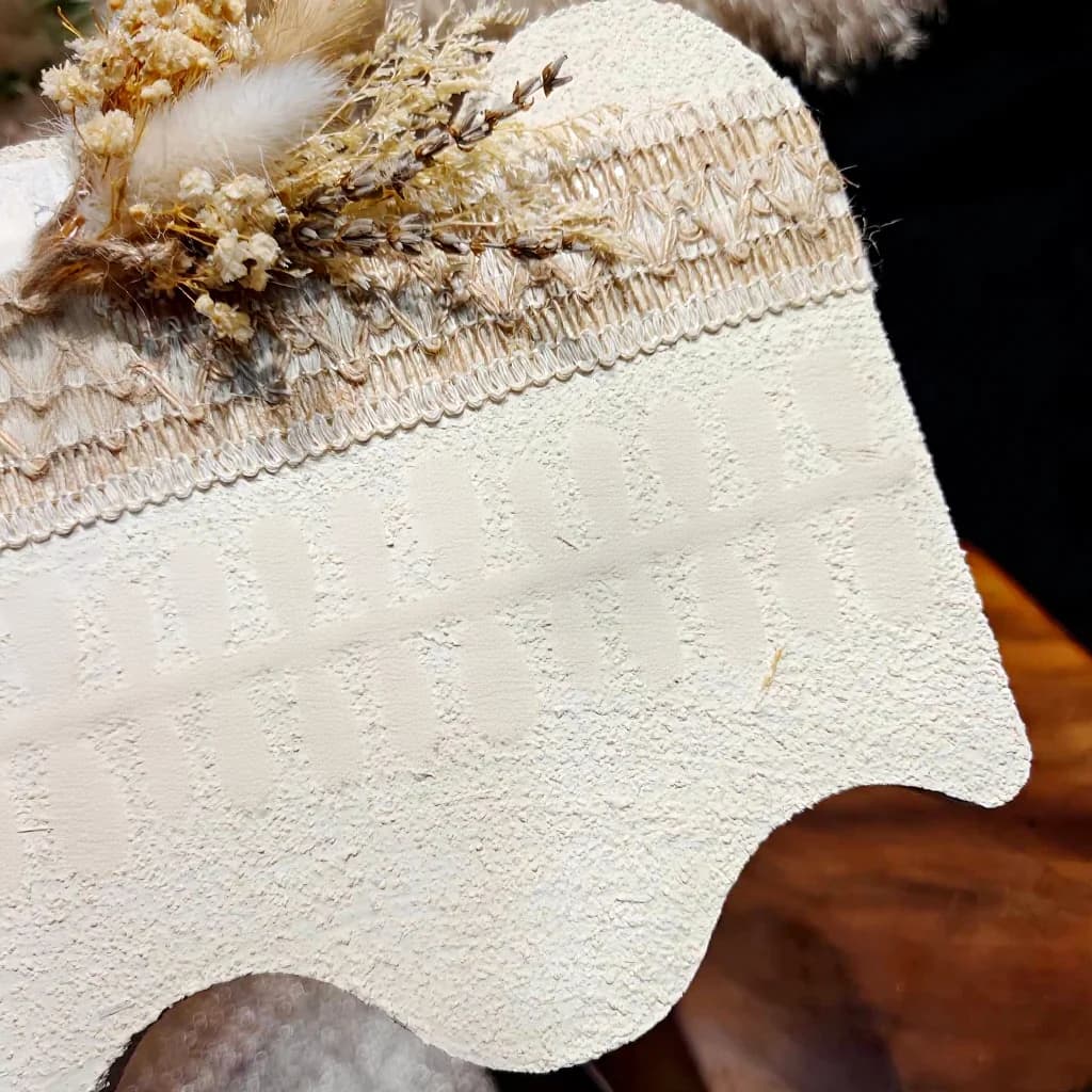 Móng Tay Giả Form Oval Ngắn Họa Tiết Sao Và Chấm Bi