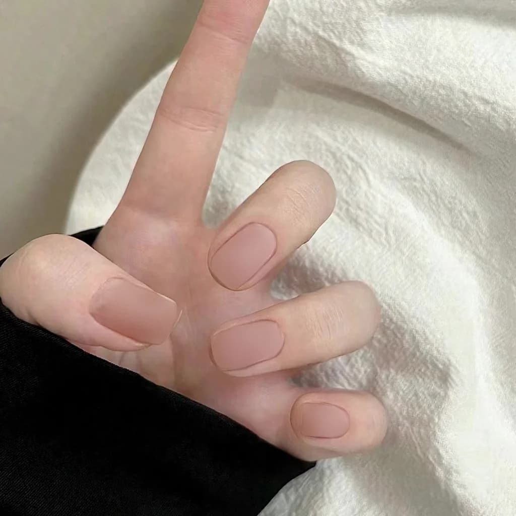 Móng tay giả gắn sẵn mắt mèo dáng tròn ngắn họa tiết sao, 24 miếng tái sử dụng