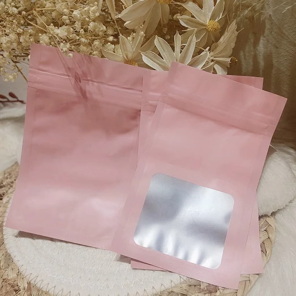 Túi Ziplock Nhựa Mờ Cho Dụng Cụ Làm Móng Và Móng Dán Sẵn