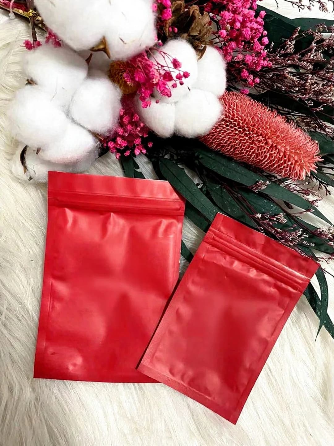 Túi Ziplock Nhựa Mờ Cho Dụng Cụ Làm Móng Và Móng Dán Sẵn