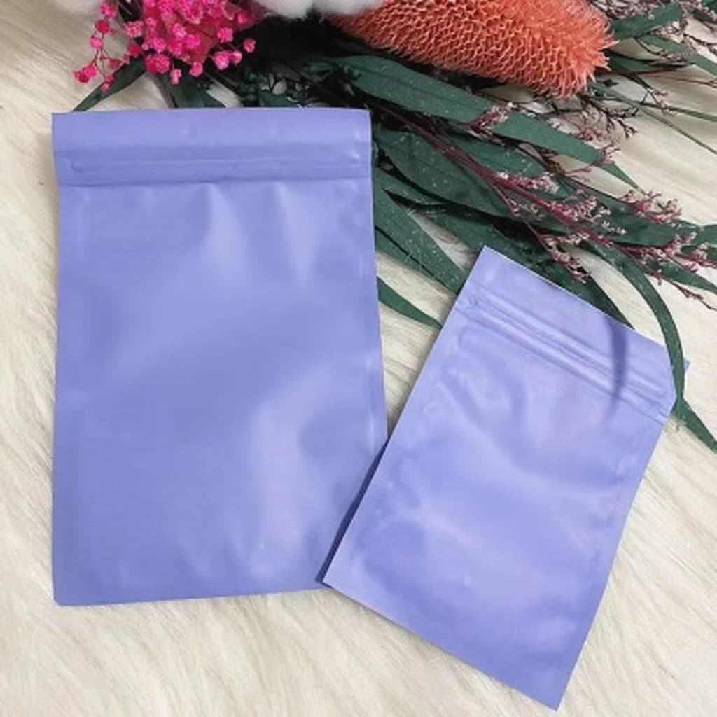 Túi Ziplock Nhựa Mờ Cho Dụng Cụ Làm Móng Và Móng Dán Sẵn