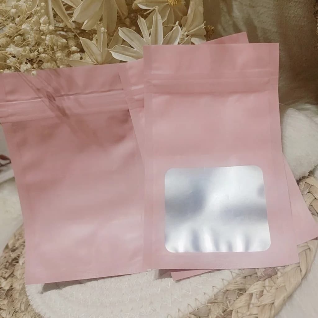 Túi Ziplock Nhựa Mờ Cho Dụng Cụ Làm Móng Và Móng Dán Sẵn